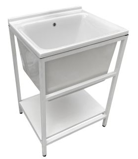 Раковина хозяйственная Kerasan Aquadom 029401*1 60см белый